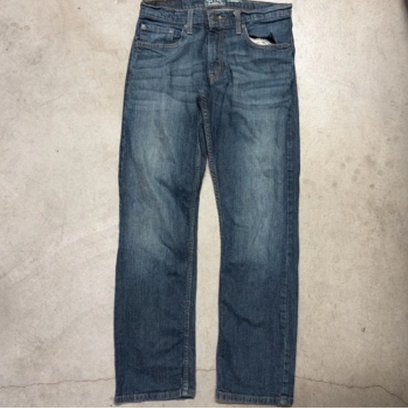 Other - Classic Men's Blue Straight-Leg Jeans